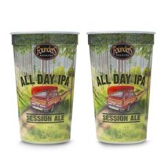 PP Clear Straight Wall Souvenir Cup