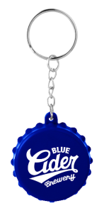 Beer Cap Keychain with Bottle Opener