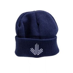 Cannabis Navy Beanie w/ Cuff