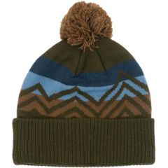 Old School Pom Beanie