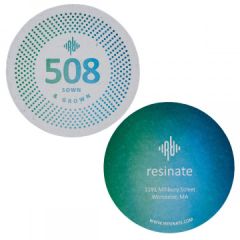 Round Hemp Paper Coasters